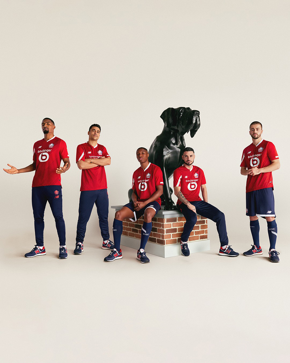 Lille OSC und New Balance haben das neue Saisontrikot angekündigt